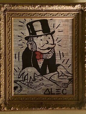 ALEC -  "Monopoly DJ"  SIGNED + AUTH.